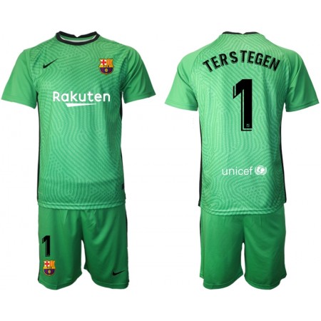 Divisa di Calcio FC Barcellona Portiere TER Stegen 1 Bambino 2020-2021 M001